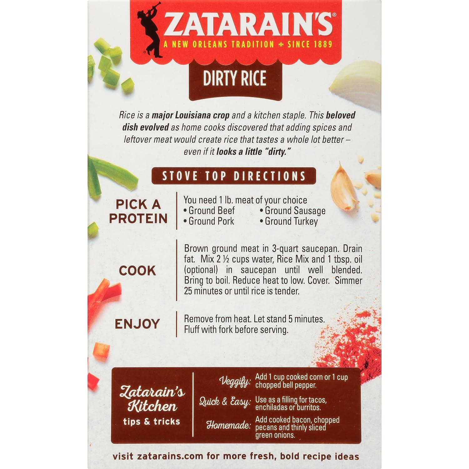 Zatarain's Rice Mixes from $1 Shipped on  (Easy Subscribe & Save  Filler Item!)