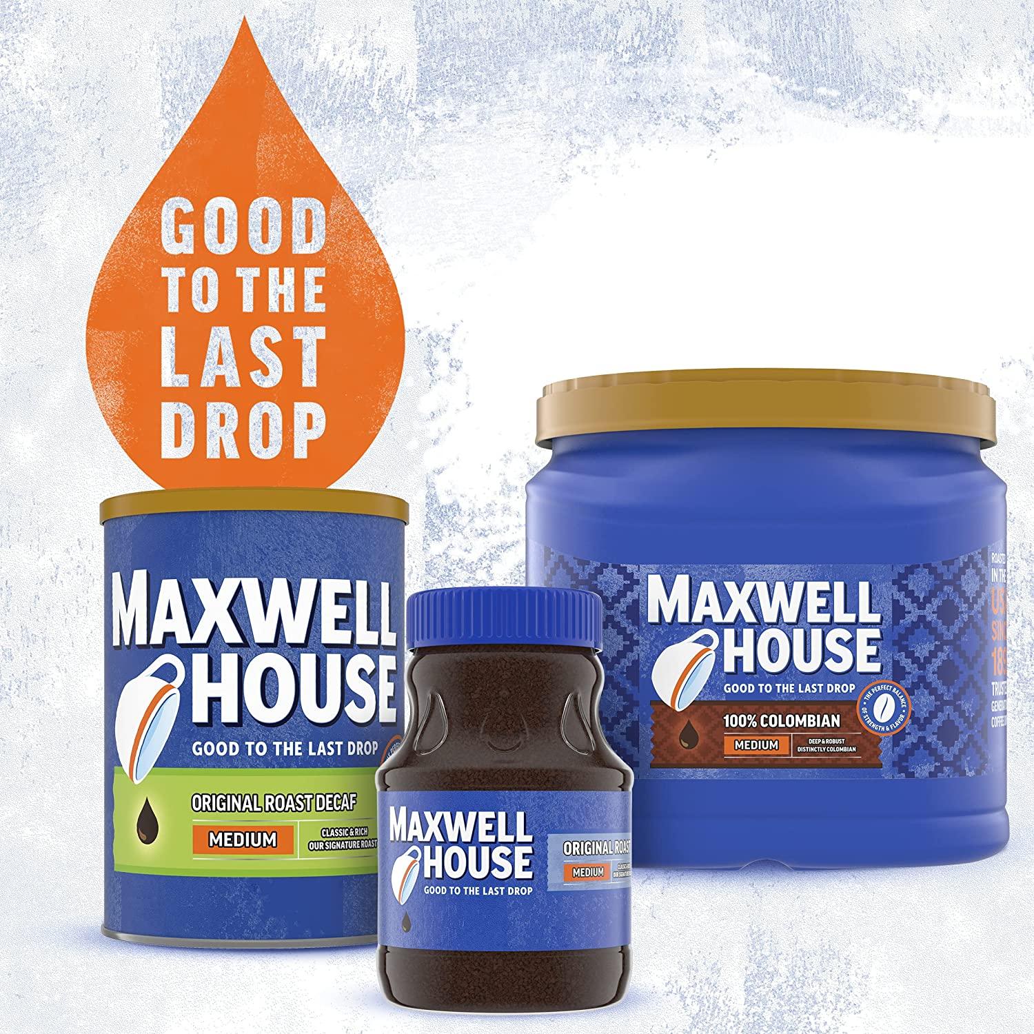 Maxwell House The Original Roast Instant Coffee, 8 oz - Gerbes Super Markets