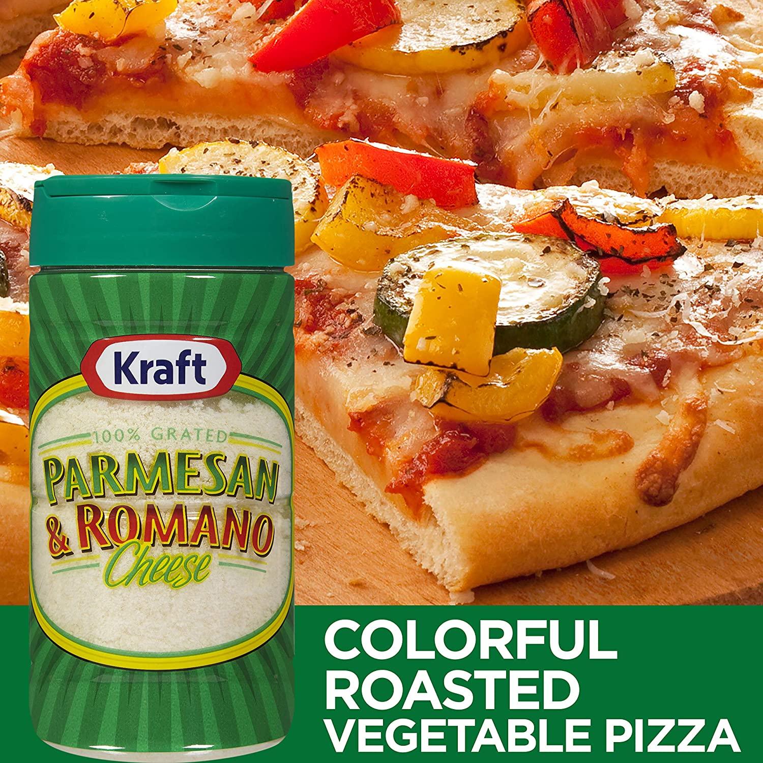 Kraft Parmesan & Romano Grated Cheese, 8 oz - Food 4 Less