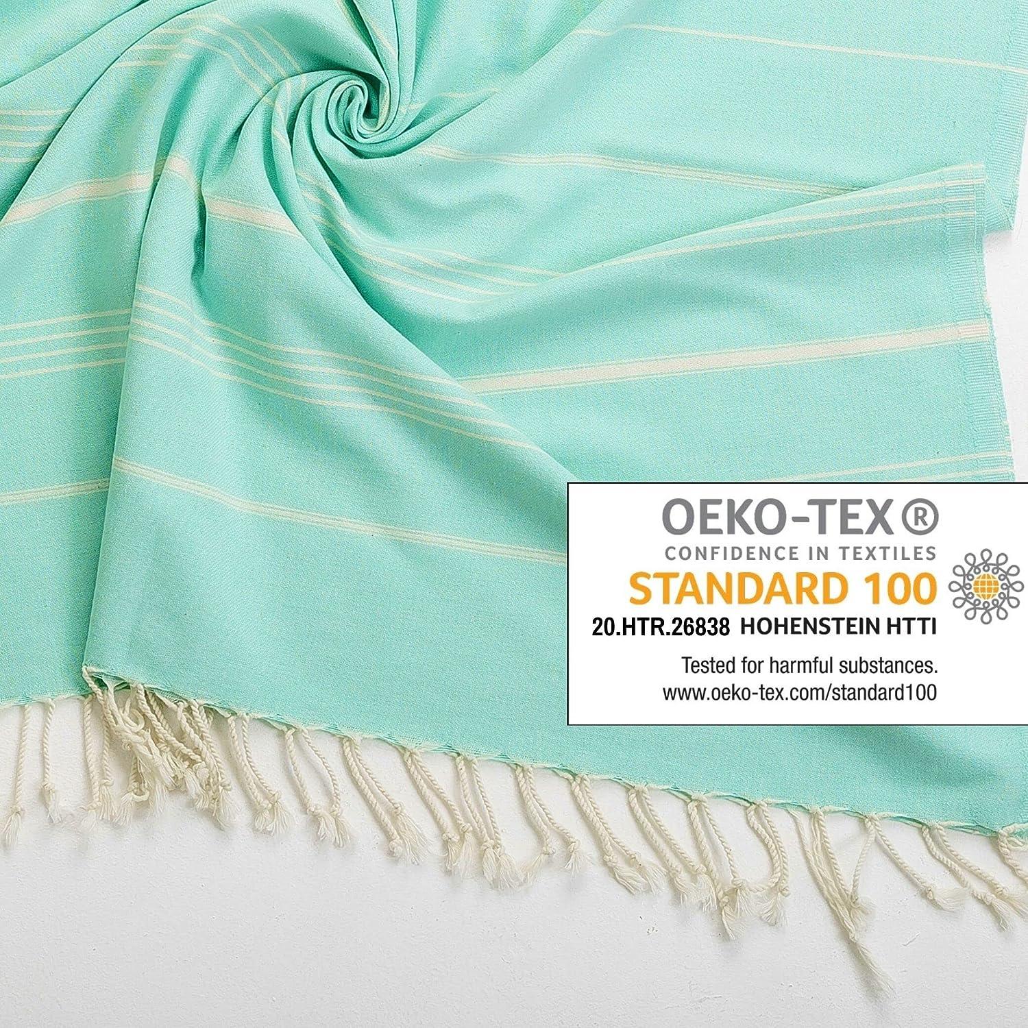 Pamuklu Turkish Bath Towels - Pure Cotton, Oversized Sand Proof