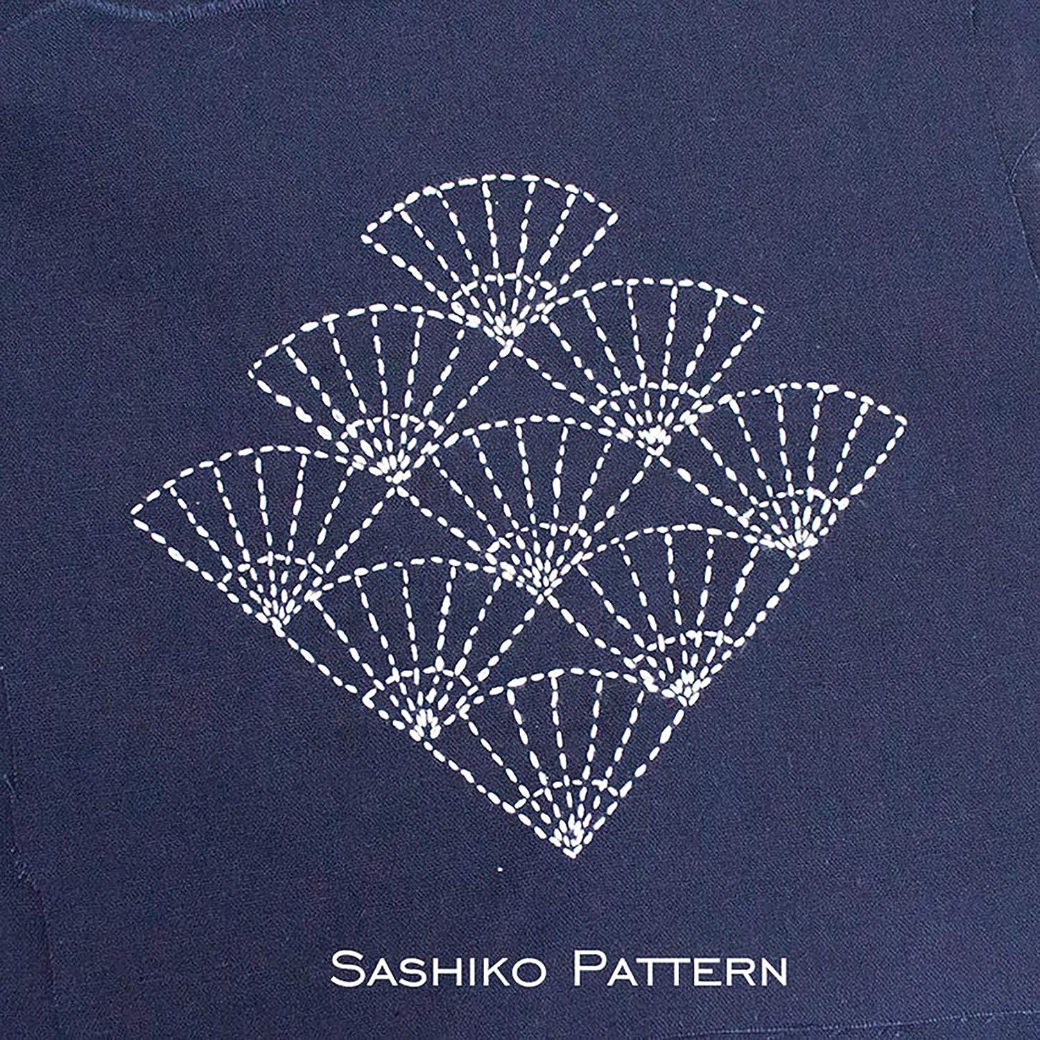 Sashiko Stencils by Acrylic Autumn Wind Sashiko Embroidery Pattern Quilting  Stencils Autumn Wind Pattern Japanese Boro Style 