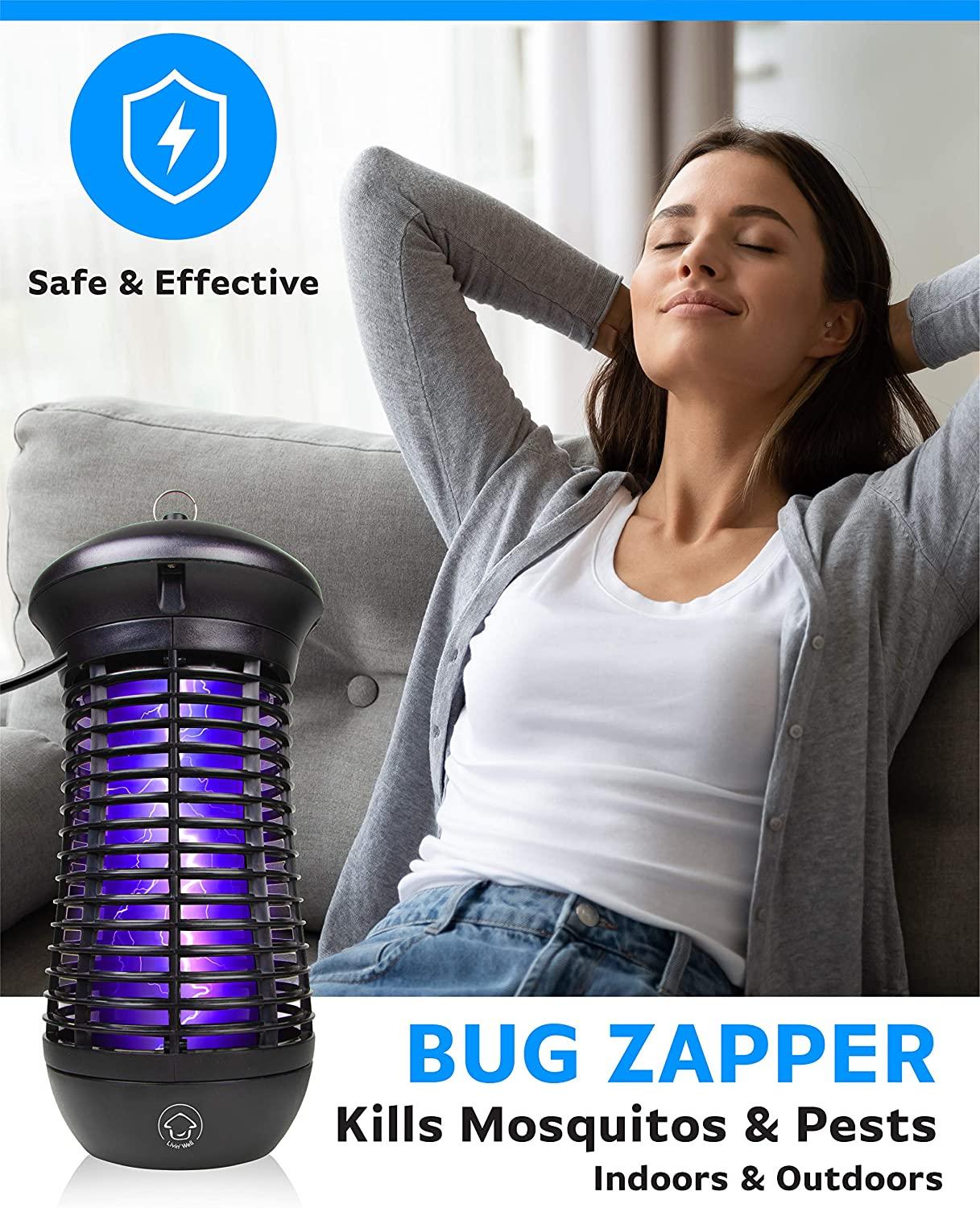 Bug Zapper Indoor and Outdoor Mosquito Repellent and Fly Traps
