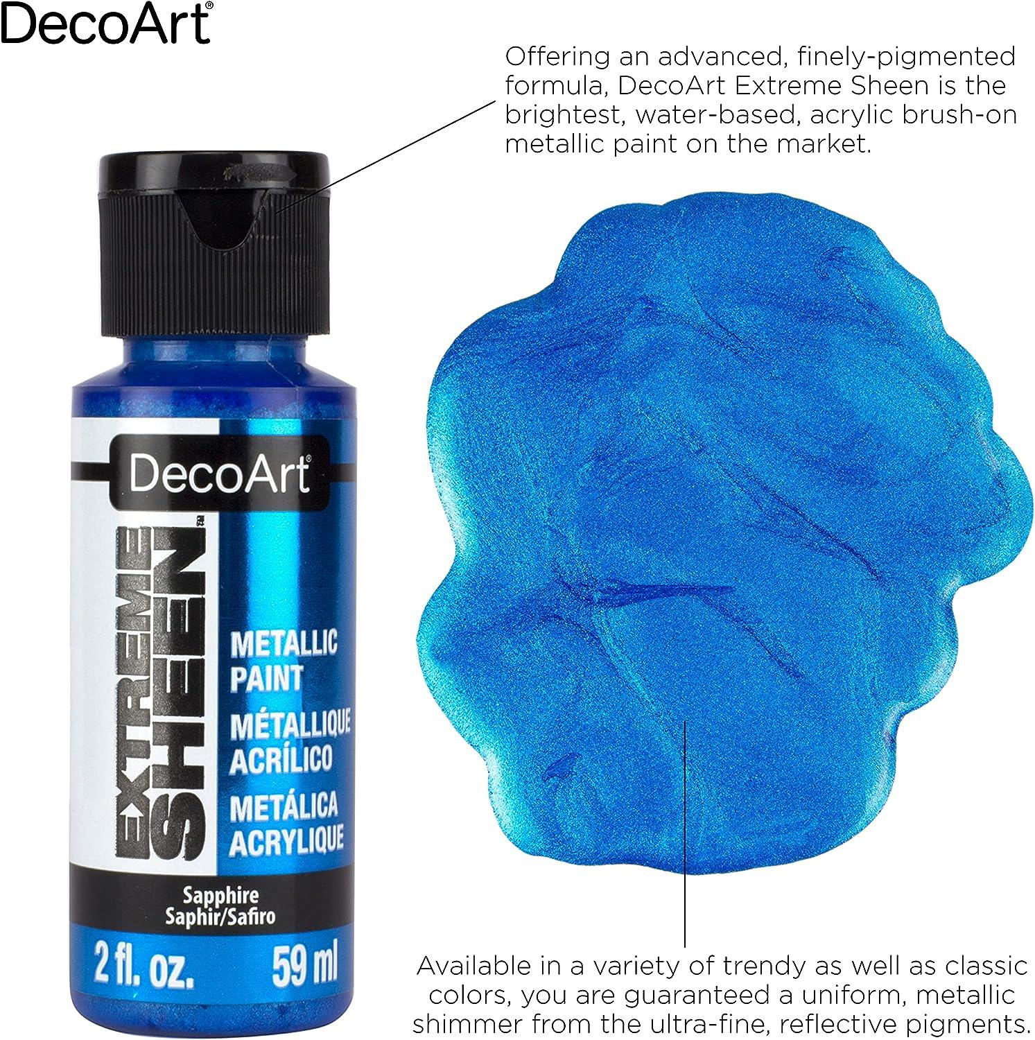 DecoArt Patio Paint Outdoor Acrylics Metallics - DecoArt Acrylic