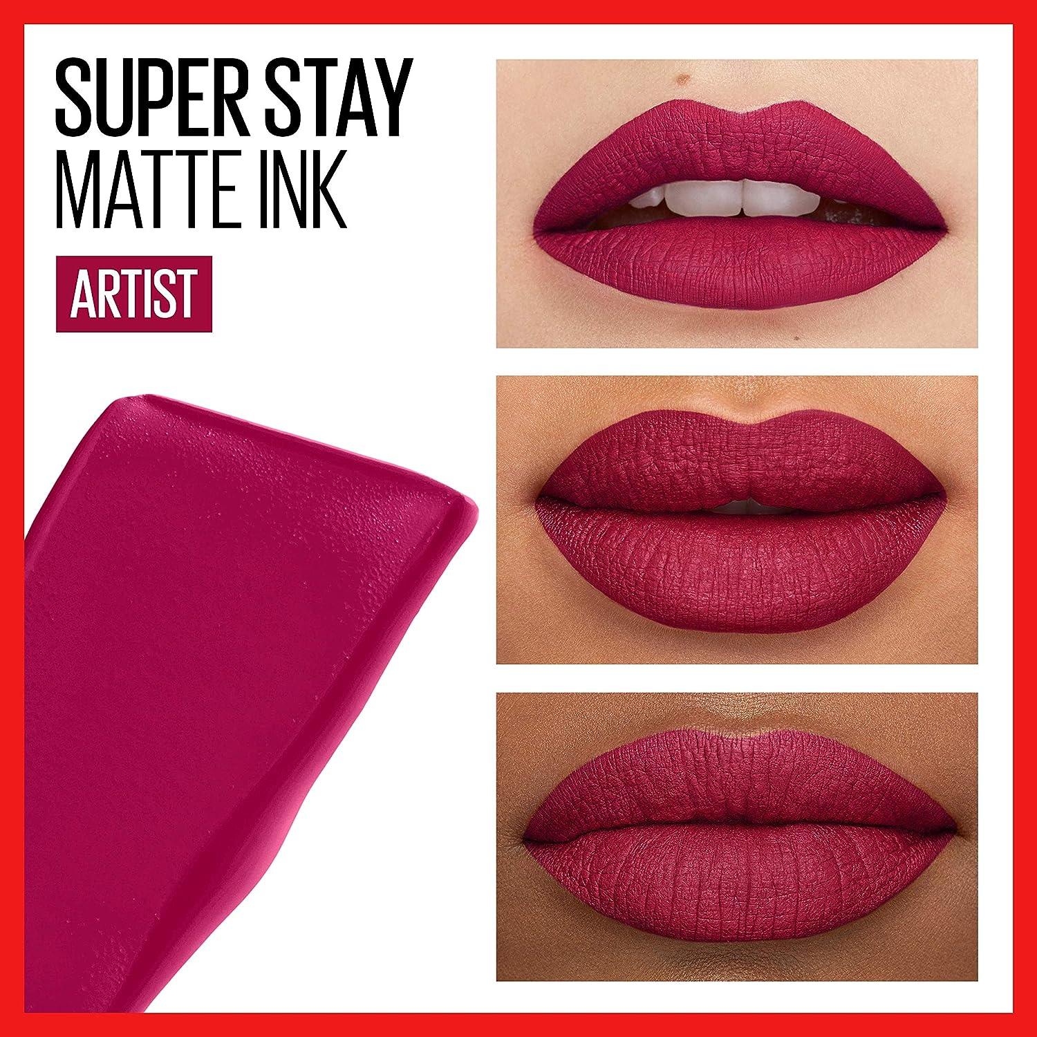 Maybelline Super Stay Matte Ink Un nude Liquid Lipstick, Visionary 