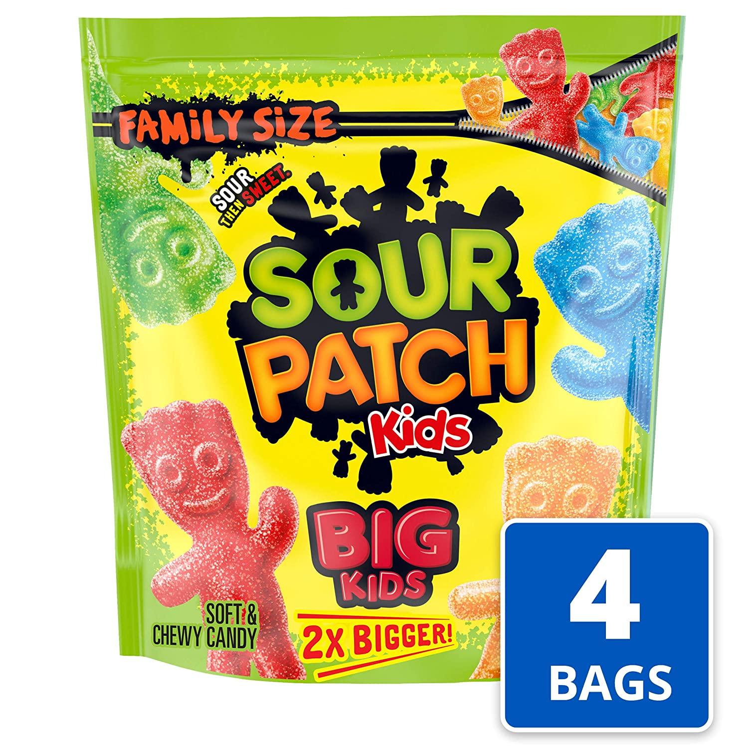 Sour Patch Kids Blue Raspberry Chewy-BULK CANDY-Sour then Sweet! 1/2 POUND  CANDY