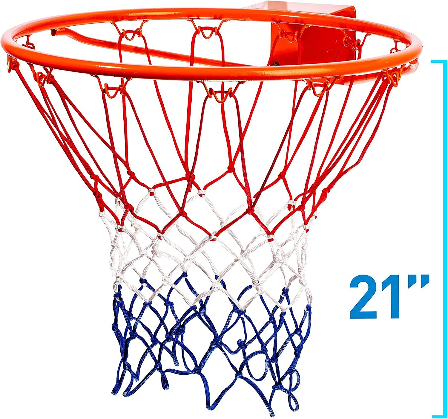 Cotton Fabric - Sport Fabric - Sports Basketball Hoops and