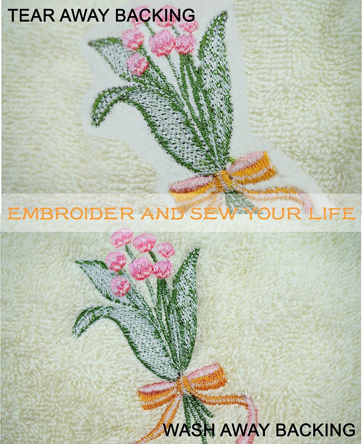  Water Soluble Stabilizer for Embroidery Backing
