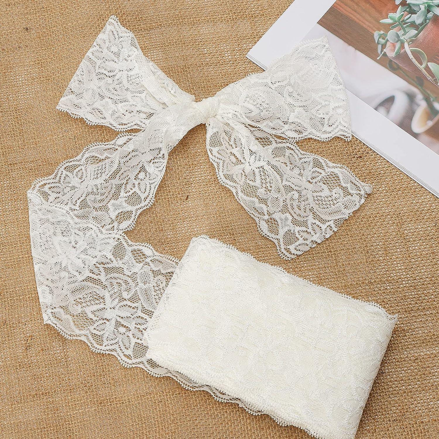  30 Yards White lace lace Ribbon, Gift Wrapping, Dress  Decoration, Wedding Decoration, Sewing Crafts (Style 5)