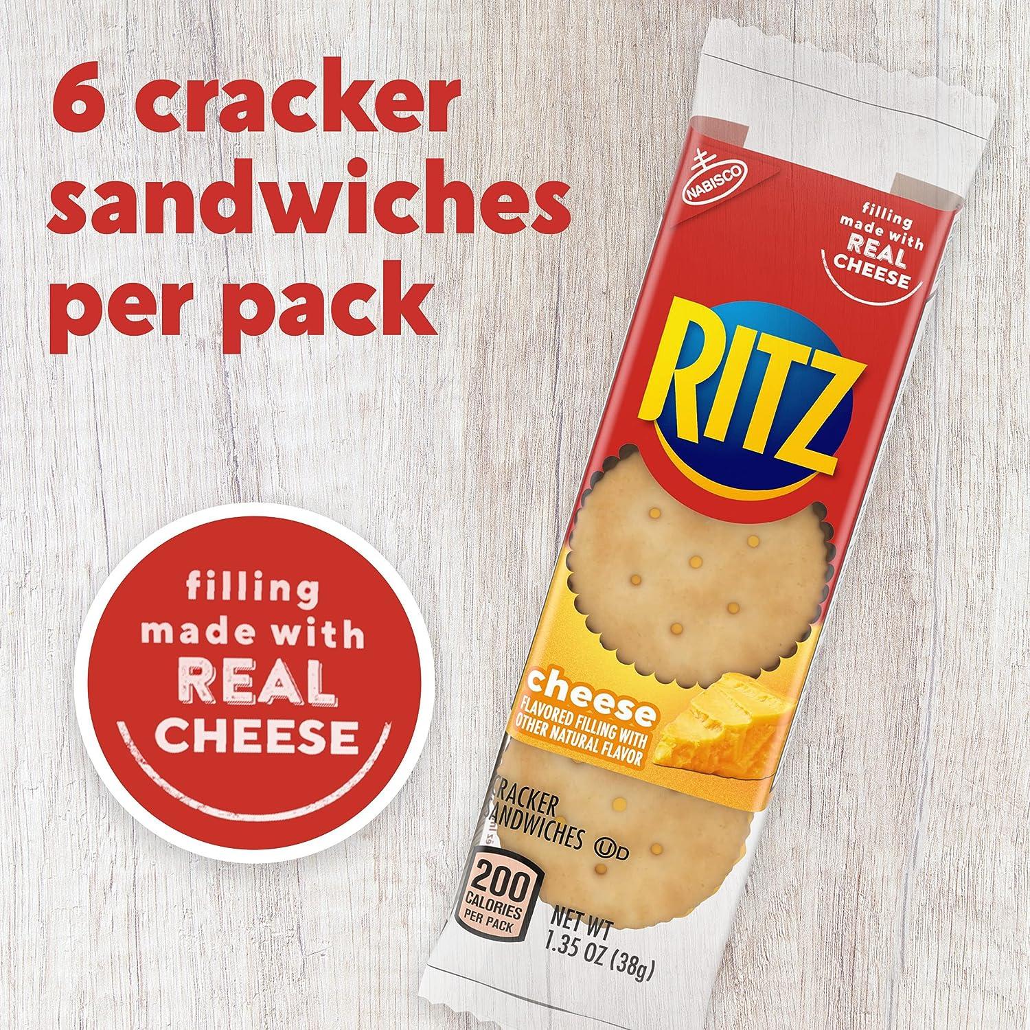 Price/Pack)Cheez-It Grab Bag Reclosable Classic Snack Mix 6 Ounces Per Pack  - 8 Per Case 