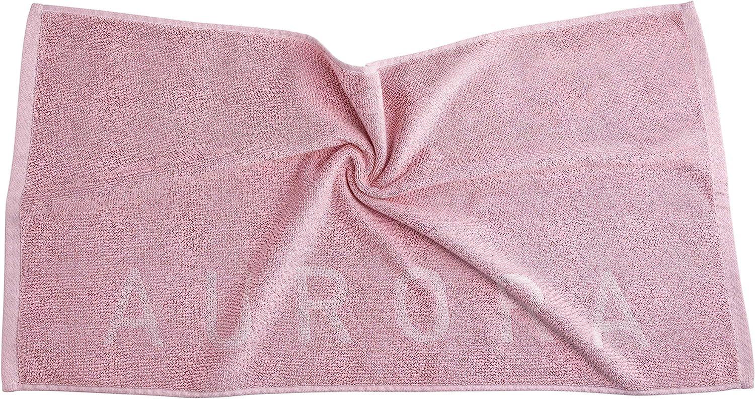 Luxury Gym Towel for Sweat - 100% Organic Cotton - Soft and Absorbent  Workout Towel for Gym (31.5 X 15.75 inch)- Silver Infused Sports Towel -  Yoga and Gym Towel for Women (Pink)