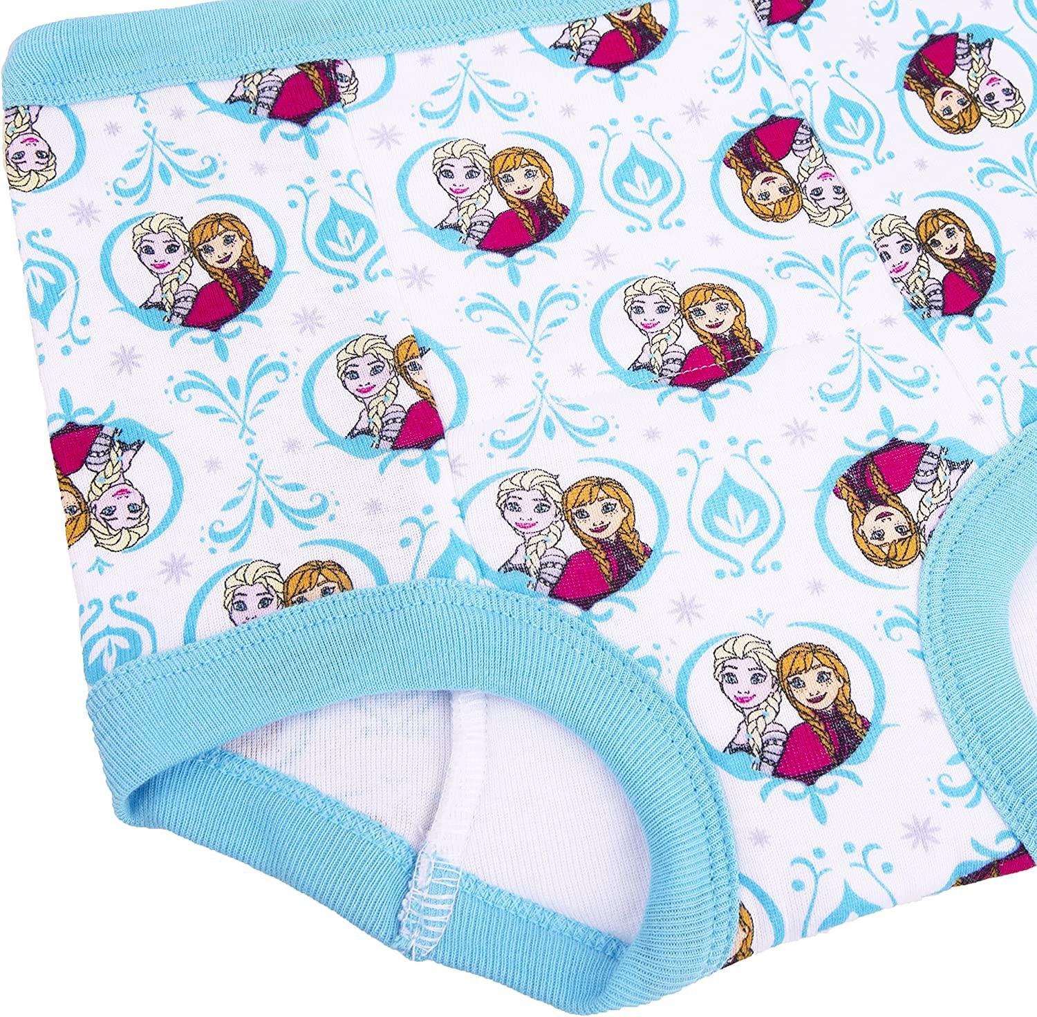 Disney Princess Toddler Girls Panties, 6 Pack Sizes India