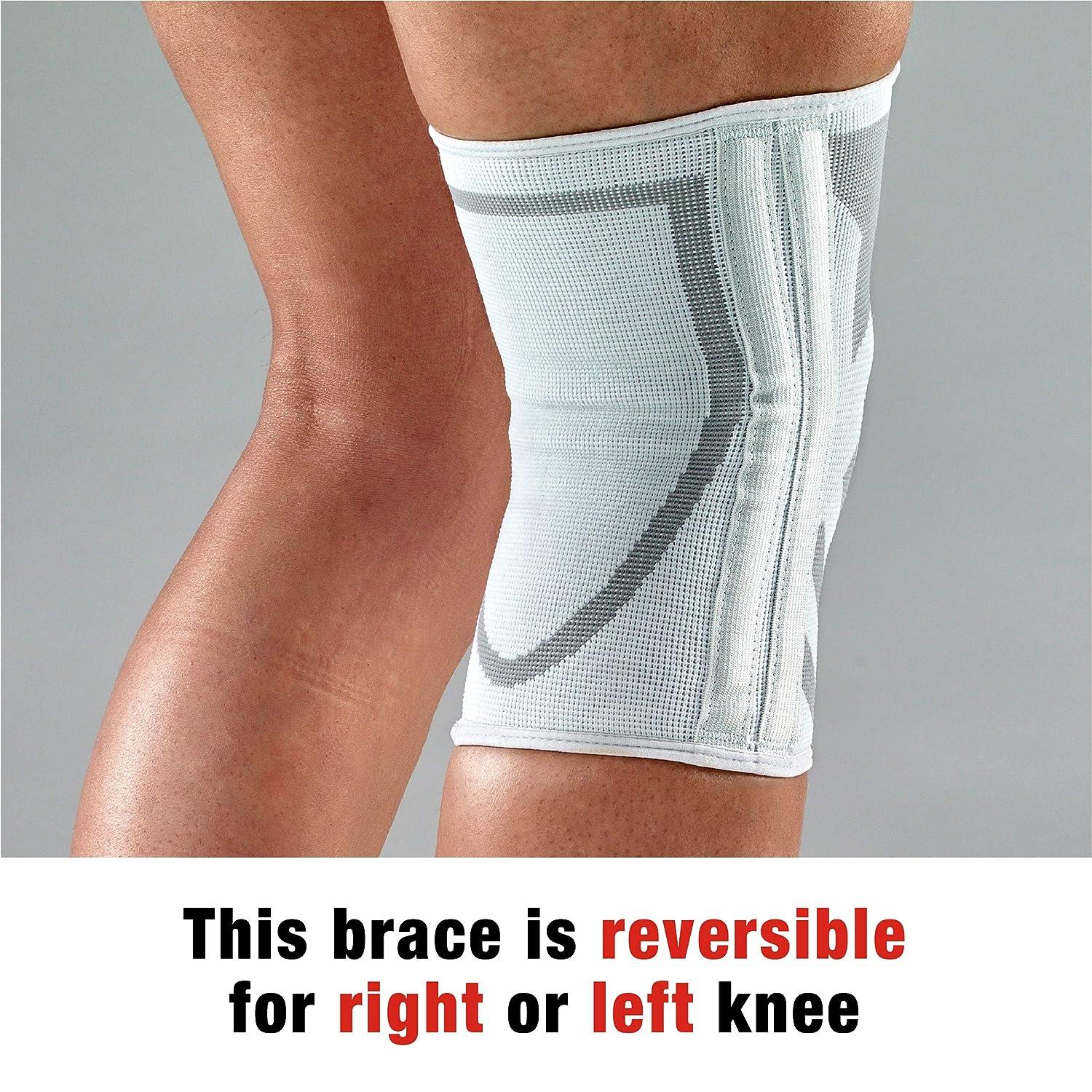 ACE Adjustable Knee Brace with Side Stabilizers Provides Support &  Compression to Arthritic and Painful Knee Joints