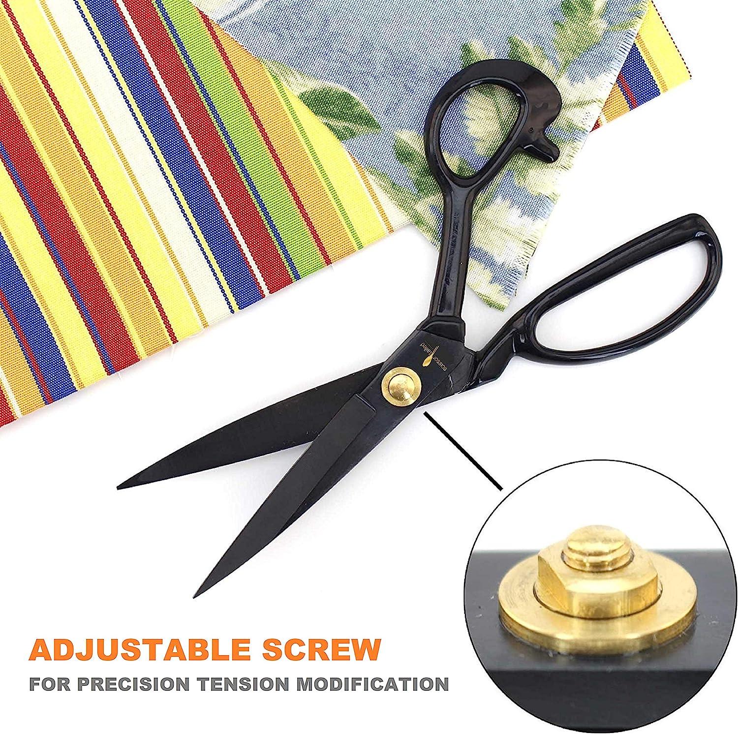 Professional Tailor Scissors 8 Inch for Cutting Fabric Heavy Duty