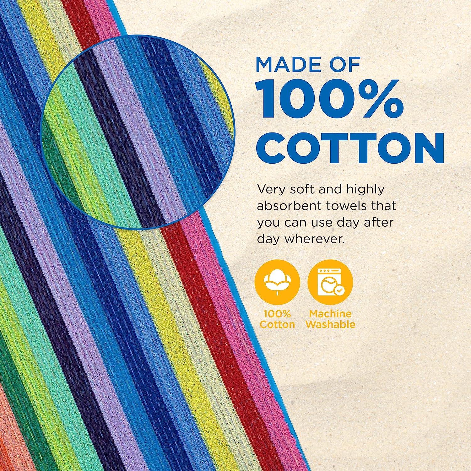 Kaufman Sales 100% Cotton Bath Towels