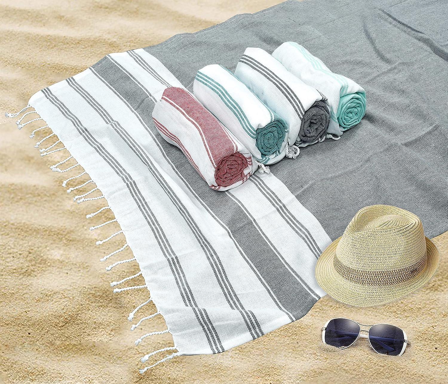 Turkish Beach Towels Set of 6