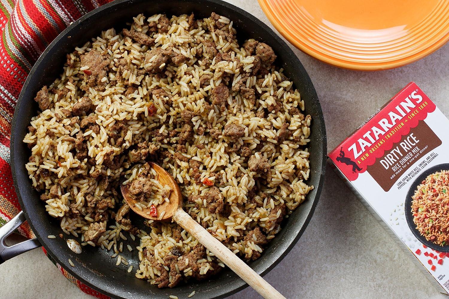 Zatarain's Dirty Rice Mix, 8 oz Packaged Meals