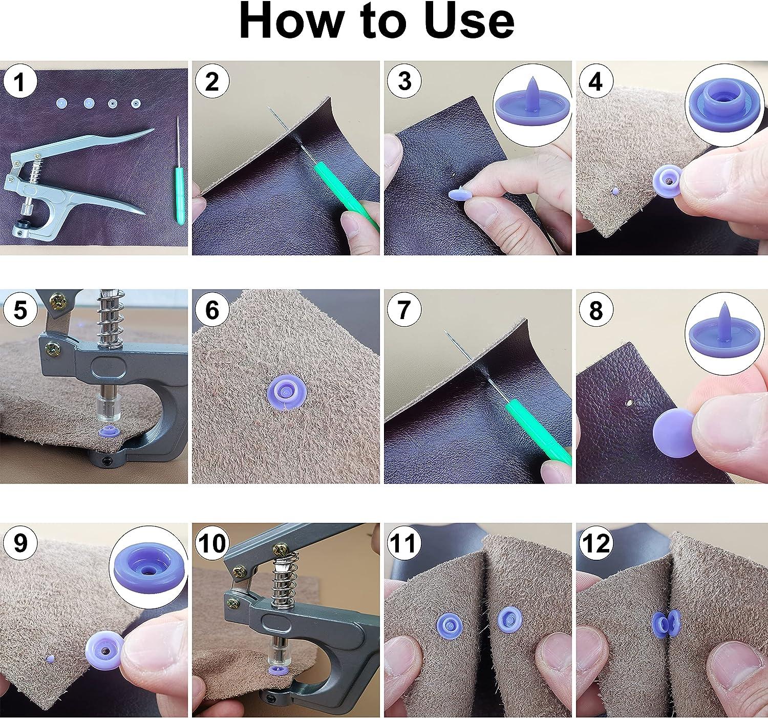 How to Install Snaps – Maker's Fabric