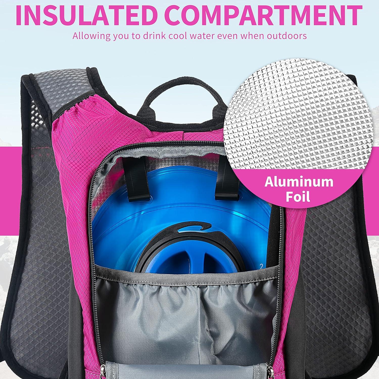 RUPUMPACK® Insulated Hydration Backpack Hiking 18L