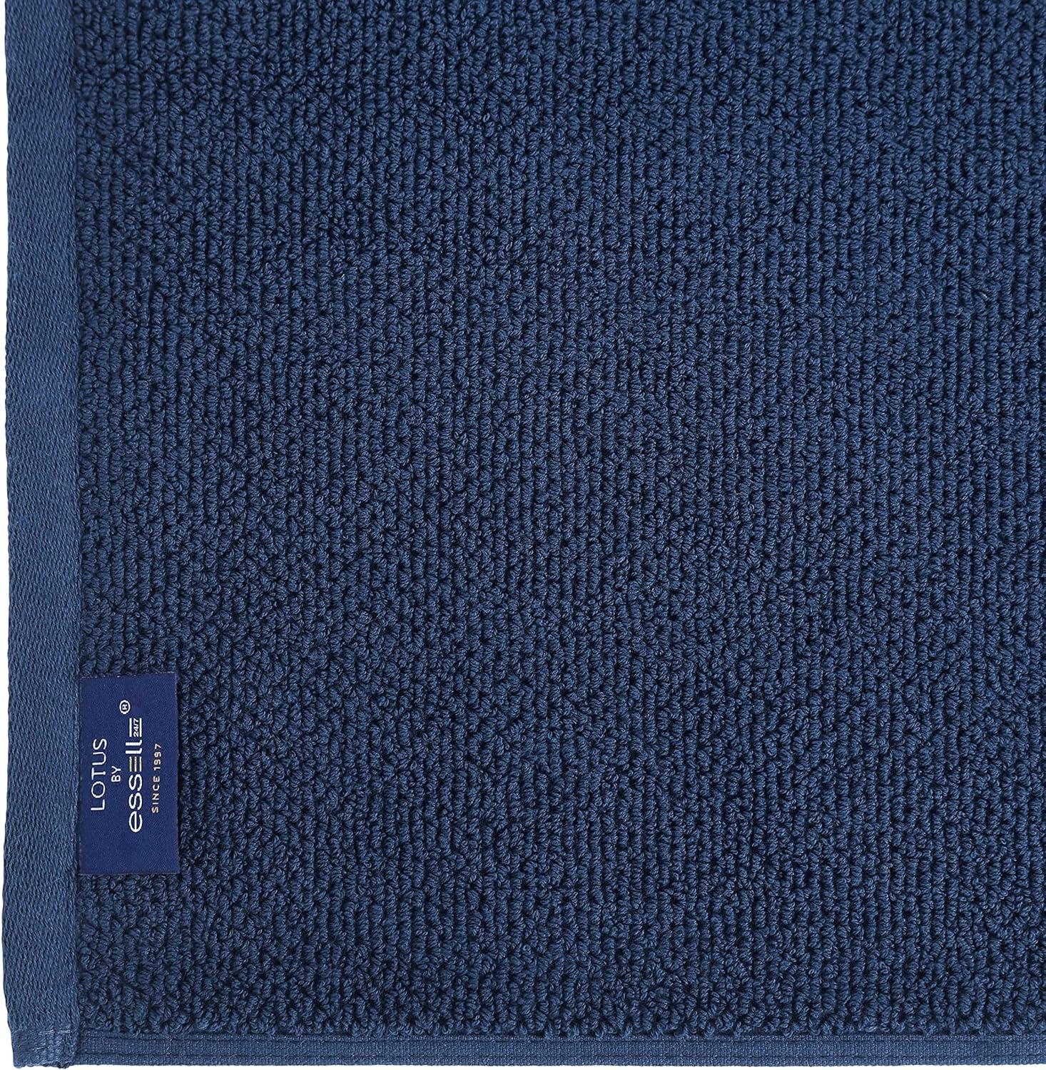 Soft Hotel Towels 6 Piece Set (Navy), Blue