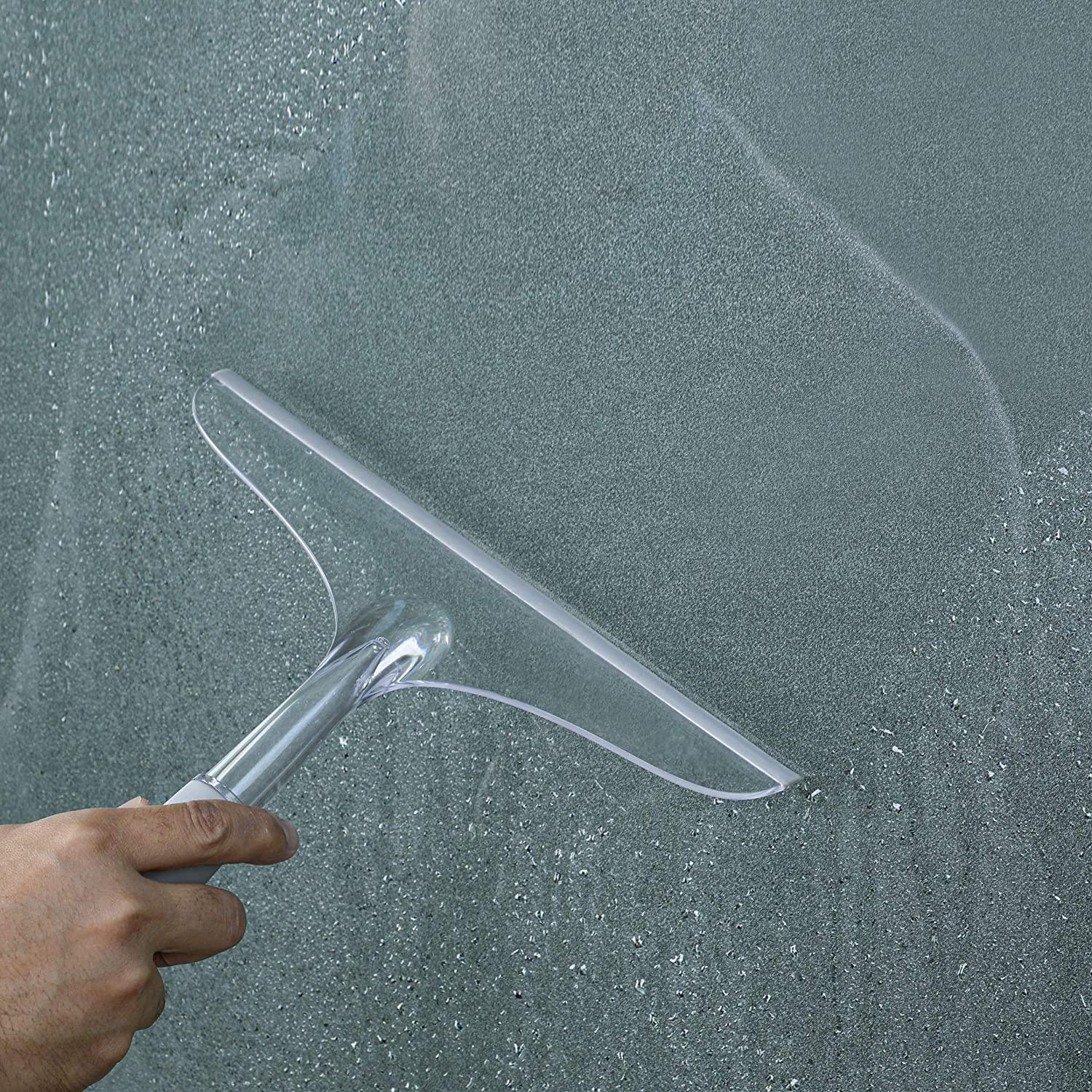 Shower Squeegee for Bathroom Shower Glass Doors, Rubber Window Cleaner –  KeFanta