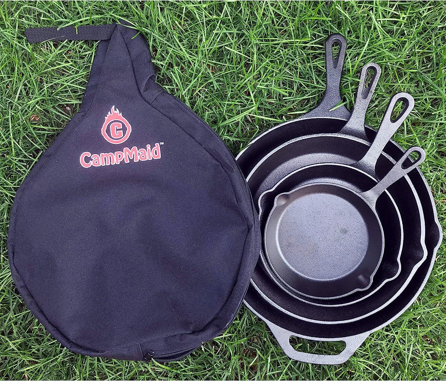 CampMaid campmaid dutch oven kickstand & lid lifter - durable