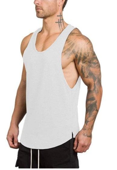 3 Pack Men's A-Shirt Tank Top Gym Workout Undershirt (Slim & Muscle Fit  ONLY) : : Clothing, Shoes & Accessories