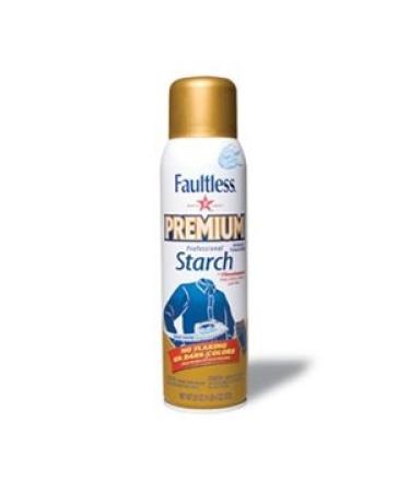  Laundry Starch Spray, Faultless Heavy Spray Starch 20 oz Cans  for a Smooth Iron Glide on Clothes & Fabric Even Spray, Easy Iron Glide, No  Reside (Pack of 2) : Health