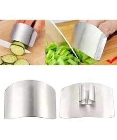 Stainless Steel Finger Protector Anti-cut Finger Guard Kitchen Tools Safe  Vegetable Cutting Hand Protectors Kitchen