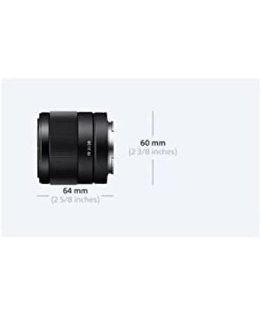 Sony SEL28F20 FE 28mm f/2-22 Standard-Prime Lens for Mirrorless