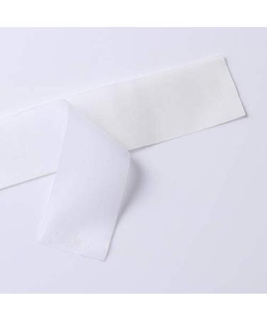 Nail Wrap - White Ribbon