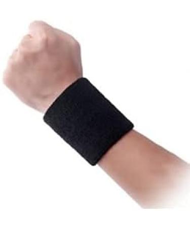 1 Pair Wrist Sweatbands 2 Sweat Wristbands Terry Cloth Wrist 