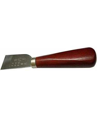 DUJISO Leather Knife Cutting Knife Edging Knife with Wooden Handle Leather  Working Knife for DIY Leathercraft Cutting - Yahoo Shopping
