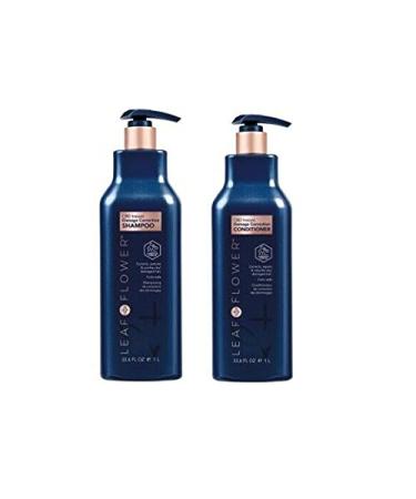 Leaf & Flower Instant Damage Correction Shampoo & Conditioner 33.8 oz Duo