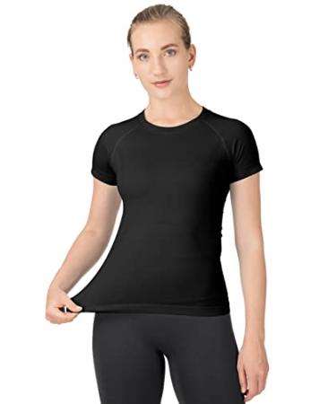 MathCat Short Sleeve Workout Tops For Women, Seamless Workout Shirts For  Women, Yoga Athletic Shirts Soft Gym Tops