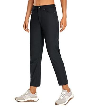 CRZ YOGA Mens Comfy Lounge Pants 30 - Super-Soft Open Bottom Yoga Casual  Pajama Pants Athletic Sweatpants with Pockets Large Navy Blue Heather