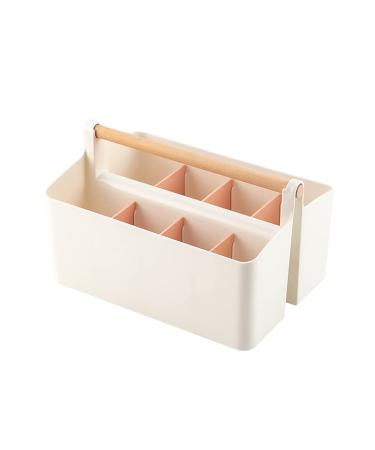 Upgrade 9 Grids Plastic Organizer Box with Dividers, Craft