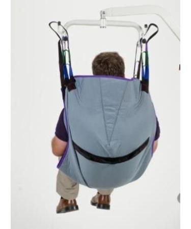Patient Aid Full Body Solid Fabric Patient Lift Sling, Size Large, 600lb  Weight Capacity Large (Pack of 1)