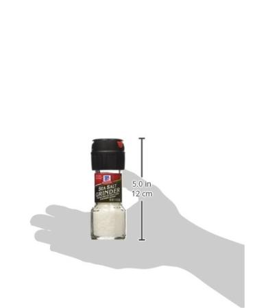 McCormick Sea Salt Grinder - 2.12 oz bottle