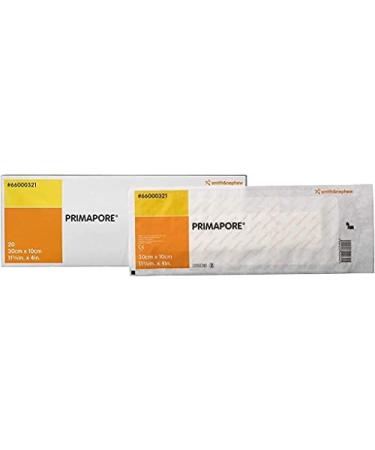 PRIMAPORE Adhesive Non-Woven Wound Dressing 11-3/4 x 4