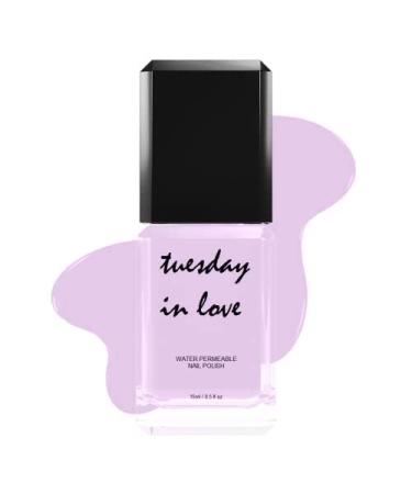 Halal Nail Polish by Tuesday in Love | WUDU & Ablution Permissible Vegan Nail Polish | Oxygen & Water Permeable | Fast Drying Breathable Nail Polish - Non-Toxic & Cruelty-Free | ISNA Canada Certified (Hold My Hand)