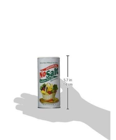 NoSalt Sodium-Free Salt Alternative, 11 Oz (Pack of 2)