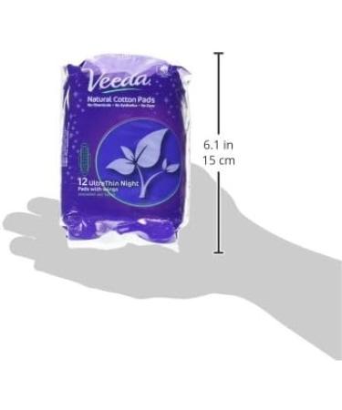 Veeda Ultra Thin Absorbent Overnight Pads are Always Chlorine and