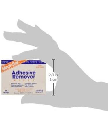 De-Solv-it! 30037 Orange Sol 50 Count Medi-Sol Adhesive Remover Wipes