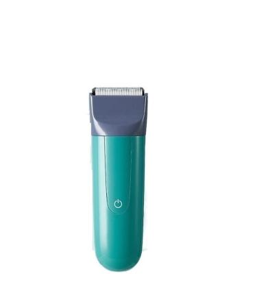jkyyds Infant Hair Clipper Baby Rechargeable Ultra-Quiet Fader Newborn Children Shave Their own Hair and Cut Lanugo Home (Color : Set Verde+Patito)