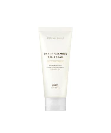 PURITO Oat-in Calming Gel Cream 100 ml / 3.38 fl. oz. vegan  facial cream  moisture cream for face  natural ingredients