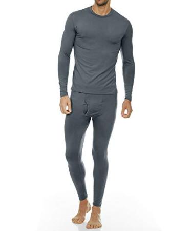 Thermajohn Long Johns Thermal Underwear for Men Fleece Lined Base