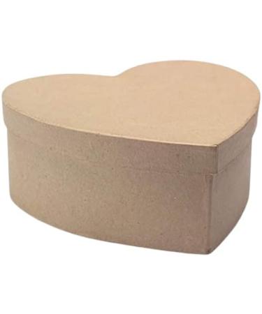 Muumade - Heart Shaped Paper Mache Box with Lid