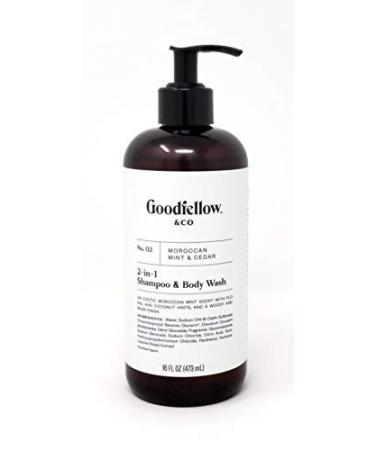 Goodfellow & Co - No. 03 Moroccan Mint & Cedar 2-in-1 Shampoo & Body Wash - Men's Scented Shampoo and Body Wash Helps You Look and Smell Your Best