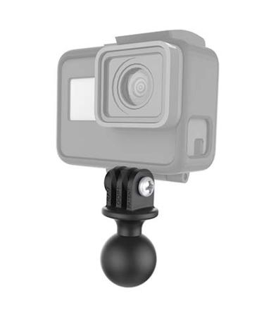 RAM Mounts RAP-B-202U-GOP1 Action Camera Universal Ball Adapter with B Size 1" Ball Standard Packaging