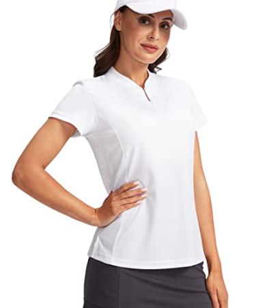 SANTINY 19 Golf Skorts Skirts for Women Zipper Pockets Knee Length Skort  Women's High Waist Athletic Tennis Skirt A Black Large